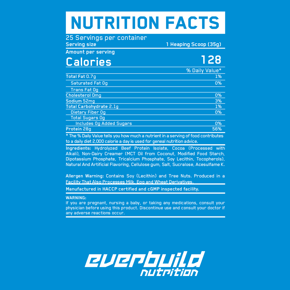 Ultra Premium 100% izolat goveđih proteina - 0,908 KG