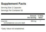 Uva Ursi Leaf 450 mg - 100 kapsula