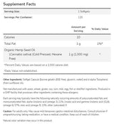 Ulje sjemenki konoplje 1000 mg - 120 Softgels