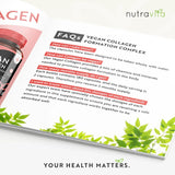 Veganski kompleks za stvaranje kolagena 180 Vcaps. <tc>Nutravita</tc>