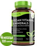 Veganski esencijalni multivitamin /120 kapsula, 120 dana/ <tc>Nutravita</tc>