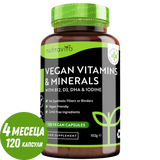 Veganski esencijalni multivitamin /120 kapsula, 120 dana/ <tc>Nutravita</tc>