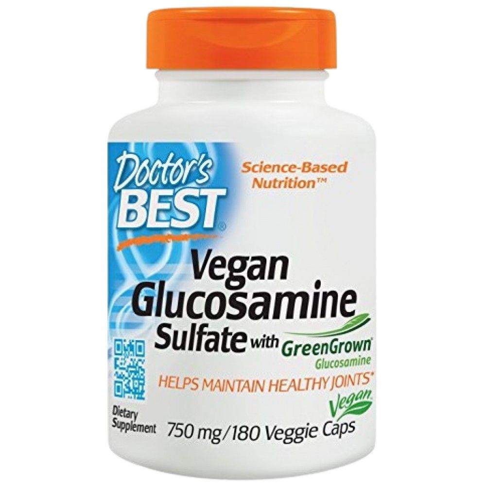 Veganski glukozamin sulfat 750 mg | Uz GreenGrown - 180 kapsula