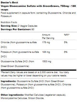 Veganski glukozamin sulfat 750 mg | Uz GreenGrown - 180 kapsula