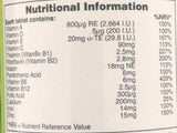 Veganski multivitamin & Mineral - 60 tableta