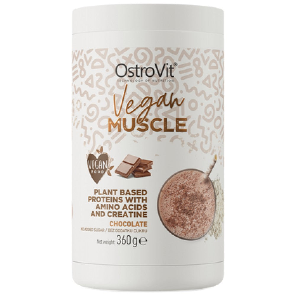 Veganski mišići | s kreatinom, BCAA i ginsengom 360 grama