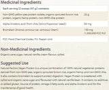 Vegan Protein Factors 340 grama