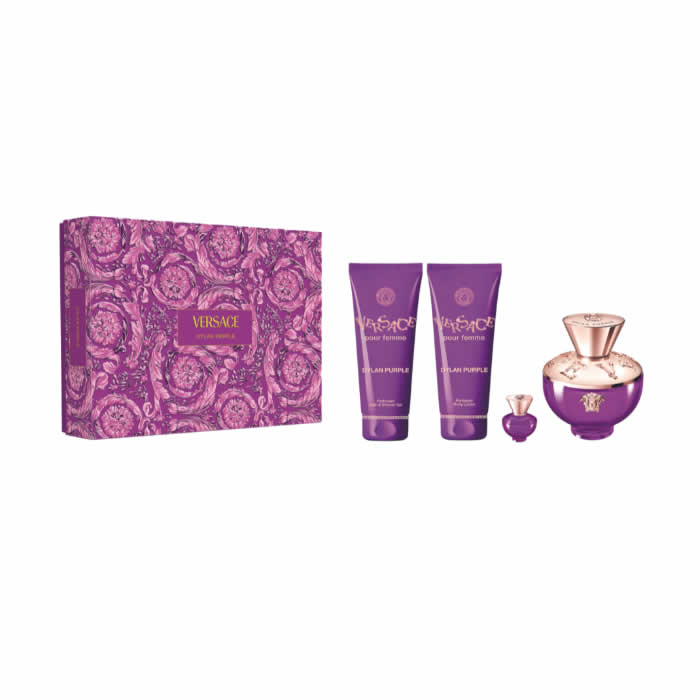 <tc>VERSACE</tc> Dylan Purple Eau De Parfum sprej 100ml set od 4 komada