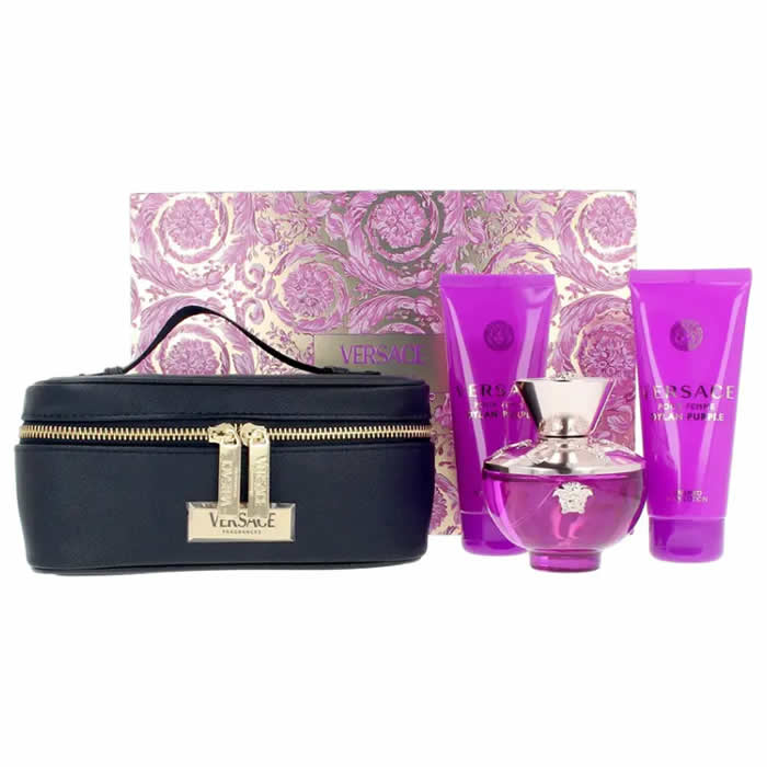 <tc>VERSACE</tc> Pour Femme Dylan Purple parfemska voda u spreju 100 ml, set od 4 komada