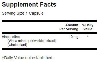 Vinpocetin 10 mg - 90 kapsula