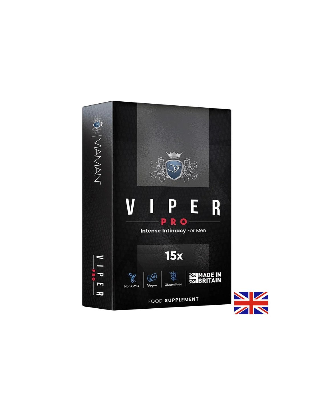 Afrodizijak za muškarce Viper Pro, 15 kapsula