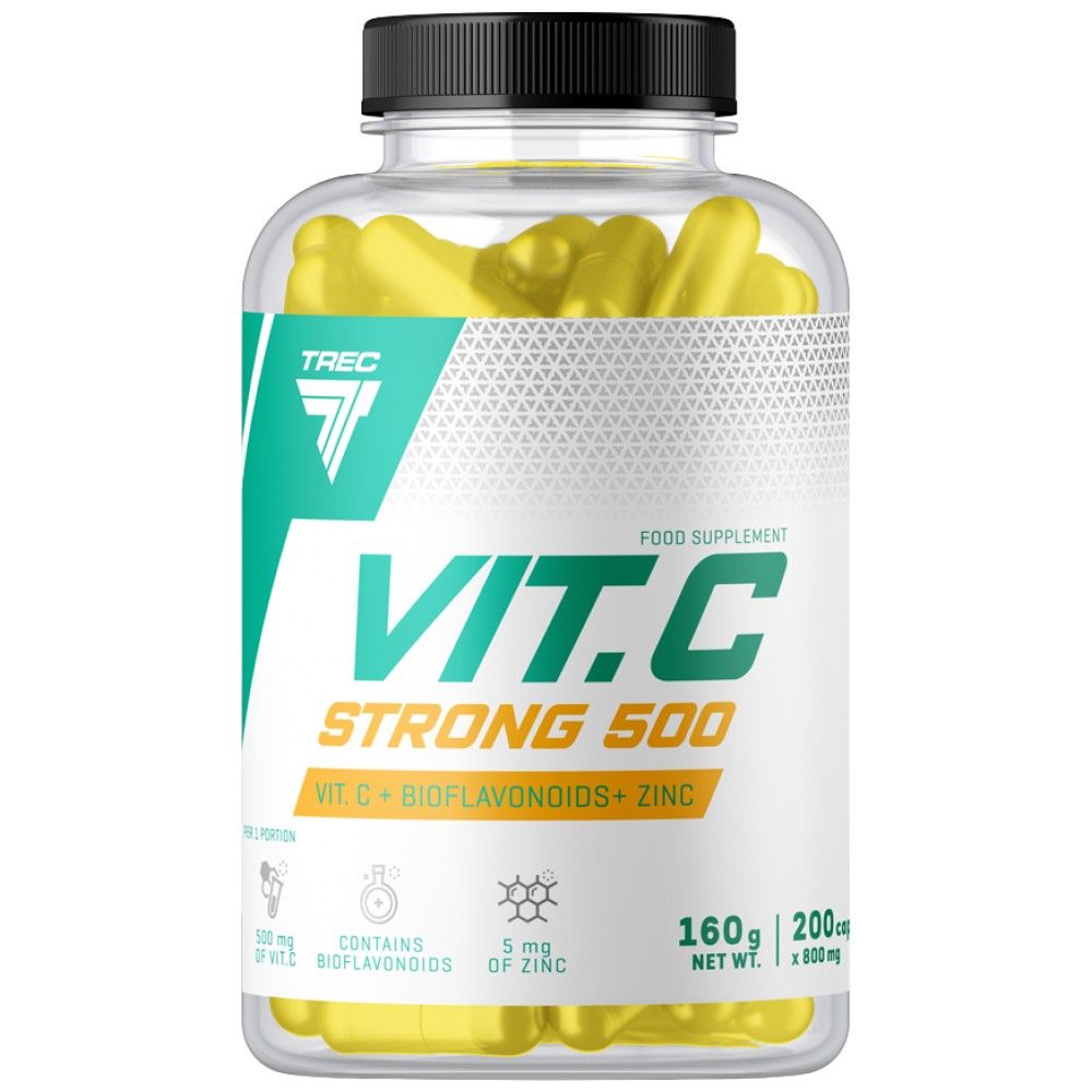 Vit.C Strong 500 | Vitamin C 500 mg - 200 kapsula