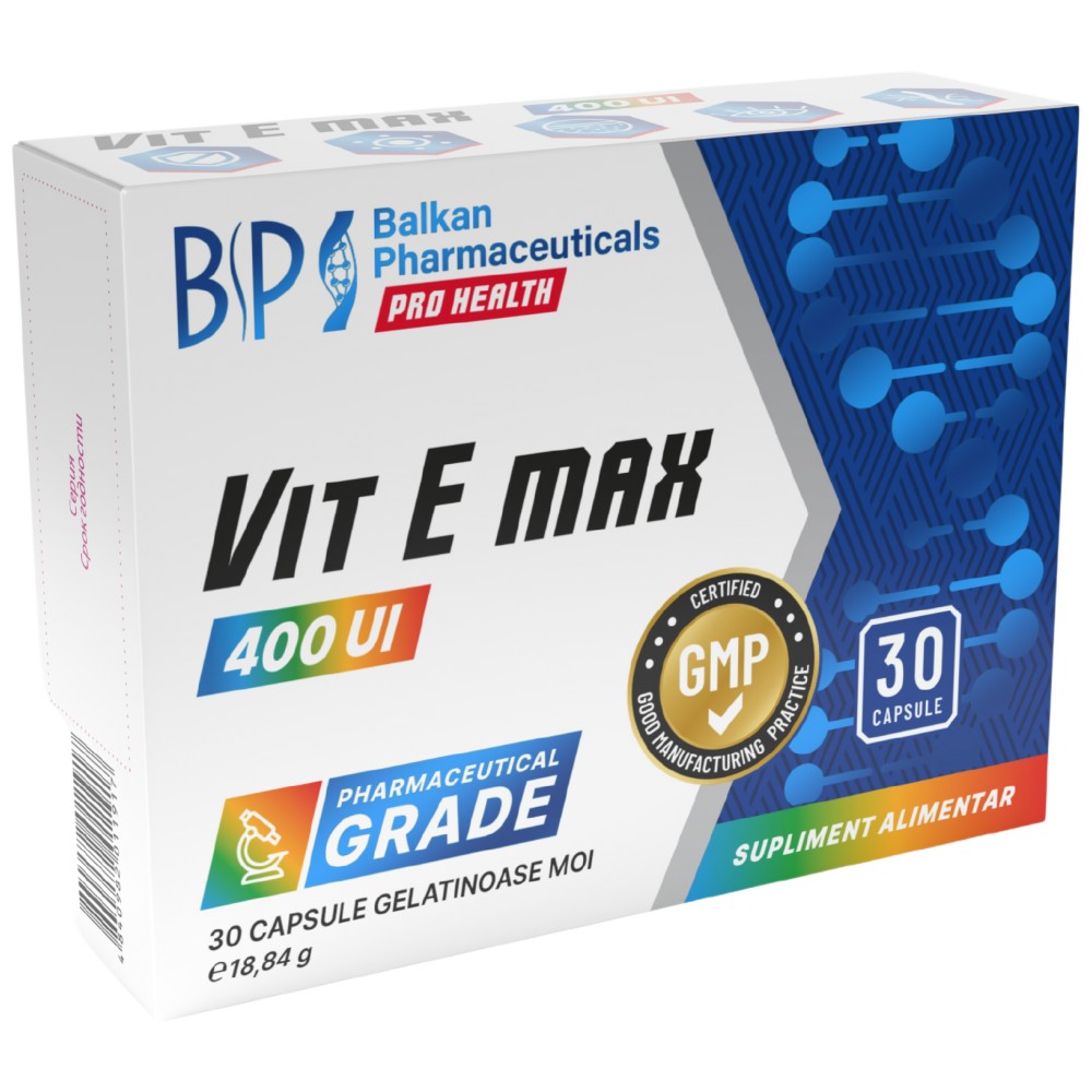 Vit E Max 400 IU - 30 kapsula