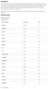Vitamin&Min Shot | Multivitamin & Mineralna formula - 100 ml
