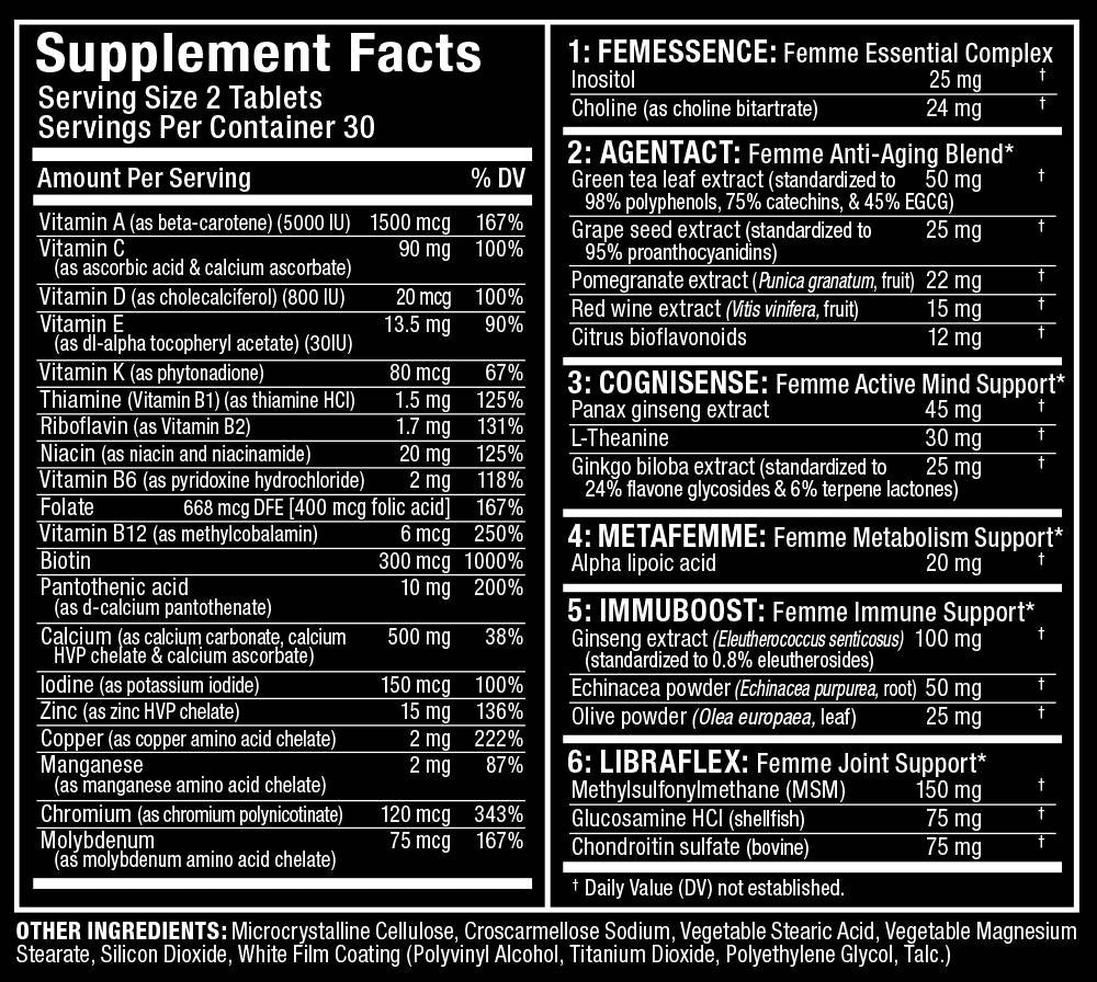 Vitaform / Premium Multi -Vitamin za žene - 60 tableta