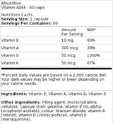Vitamin ADEK/Vitamin A, D, E, K 60 kapsula
