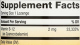 Vitamin B-12 2000 mcg - 100 dražeja