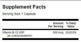 Vitamin B-12 500mcg./30 kapi - 0