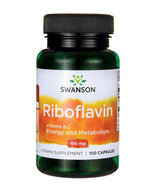 Vitamin B-2/Riboflavin 100 mg - 100 kapsula