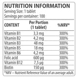 Vitamin B kompleks - 100 tableta