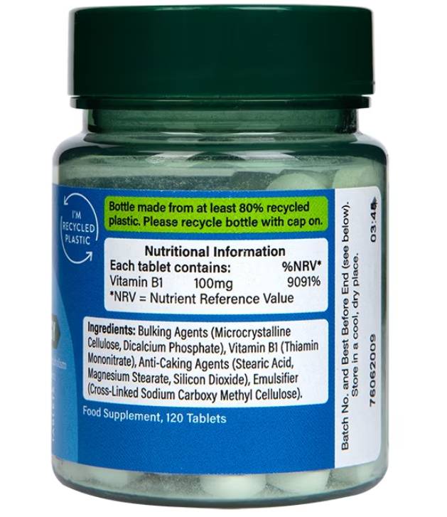 Vitamin B1 | Tiamin 100 mg - 120 tableta