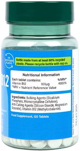 Vitamin B12 100 mcg | Metilkobalamin - 120 tableta