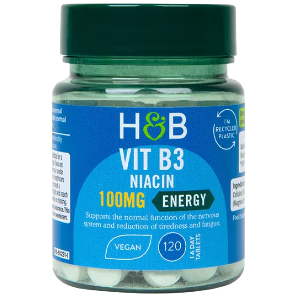 Vitamin B3 | Niacin 100 mg - 120 tableta