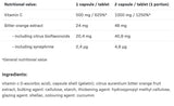 Vitamin C 1000 s produženim otpuštanjem | s gorkom narančom - 120 kapsula