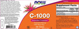 Vitamin C-1000 s plodovima šipka/produljeno otpuštanje - 100 tableta