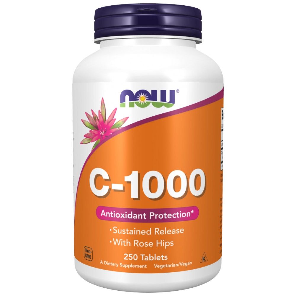 Vitamin C-1000 s plodovima šipka/produženo otpuštanje - 250 tableta