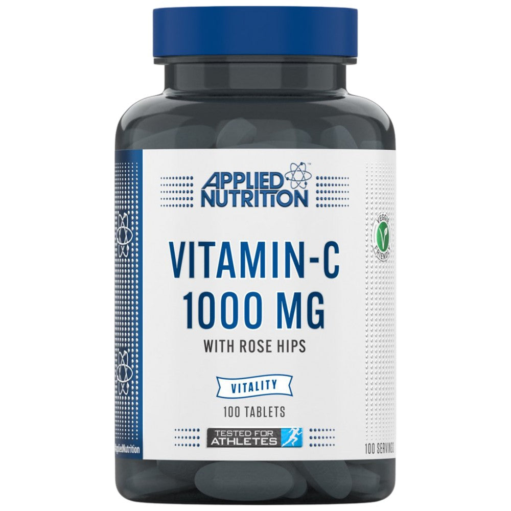 Vitamin-C 1000 mg | s ružičastim kukovima - 100 tableta