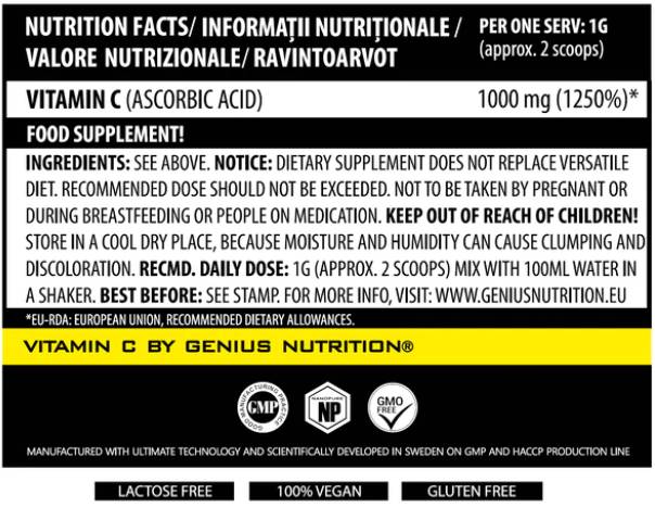 Vitamin C 200 grama