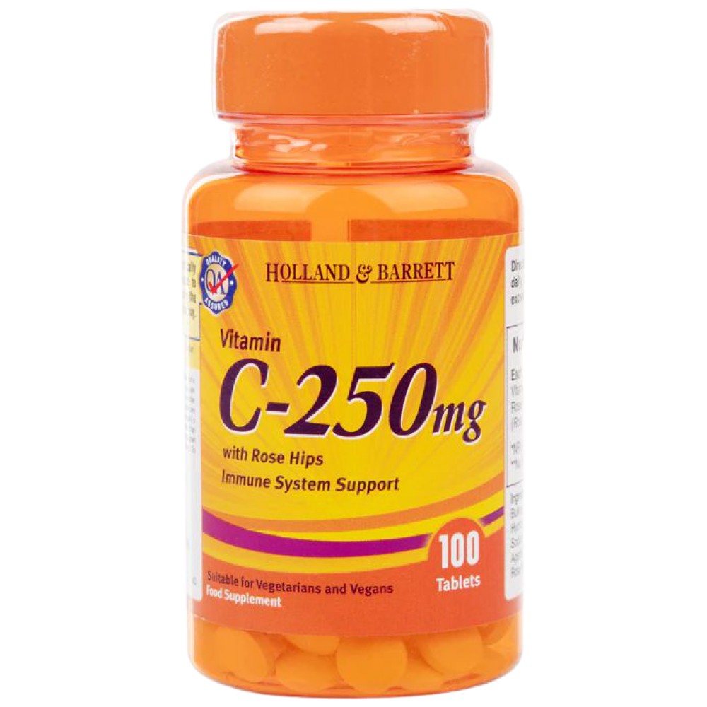 Vitamin C 250 mg | sa šipkom - 100 tableta
