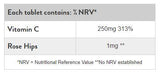Vitamin C 250 mg | sa šipkom - 100 tableta