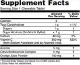Vitamin C-500 za žvakanje - 100 tableta za žvakanje