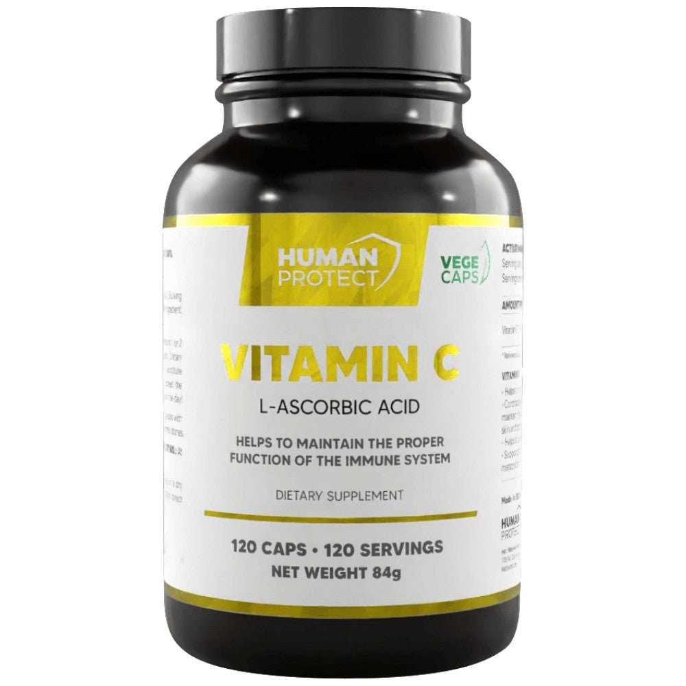 Vitamin C 500 mg | L-askorbinska kiselina - 120 kapsula