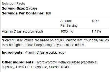 Vitamin C kapsule - 200 kapsula