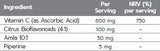 Vitamin C Plus | s citrusnim bioflavonoidima, crnim paprom & Amla - 60 tableta