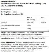 Vitamin C s vremenskim otpuštanjem 1000 mg | Sa šipkom - 120 tableta