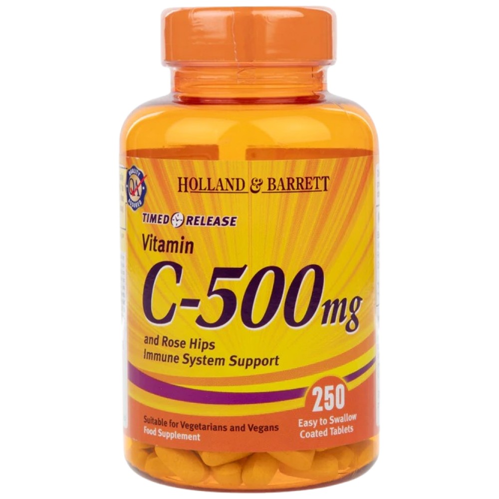 Vitamin C s vremenskim otpuštanjem 500 mg | S bioflavonoidima - 250 tableta