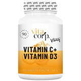Vitamin C + Vitamin D Vitality - 90 tableta