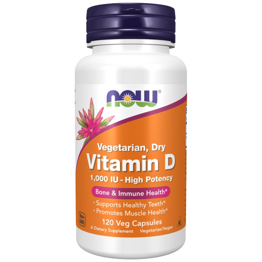 Vitamin D 1000 IU | Vegetarian Dry - 120 kapsula