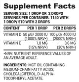 Vitamin D+E kapi 30 ml