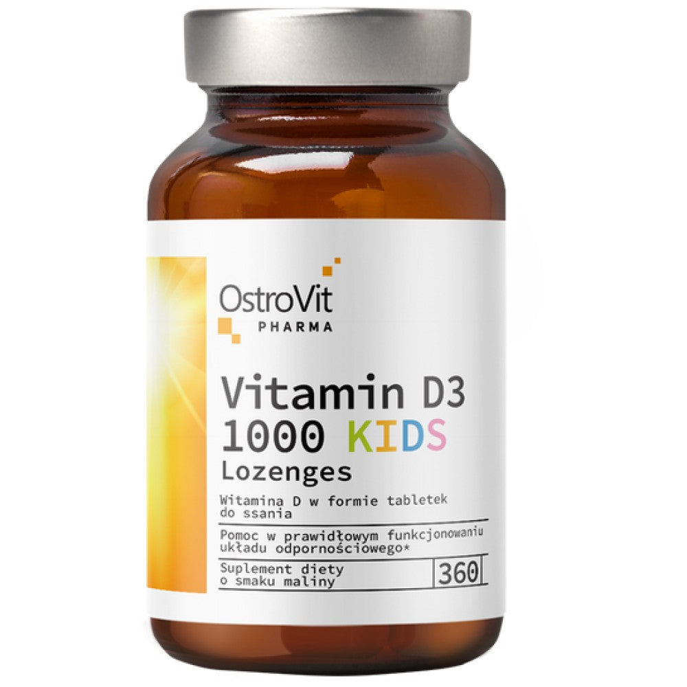 Vitamin D3 1000 Kids | Lozenge 360 ​​Sublingvalne tablete