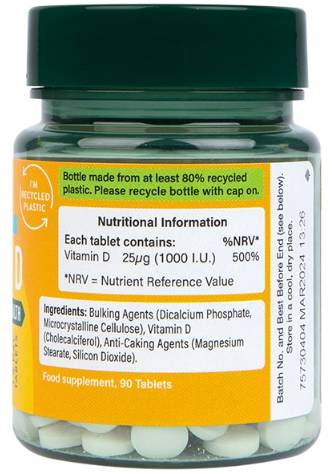 Vitamin D3 400 IU - 90 tableta