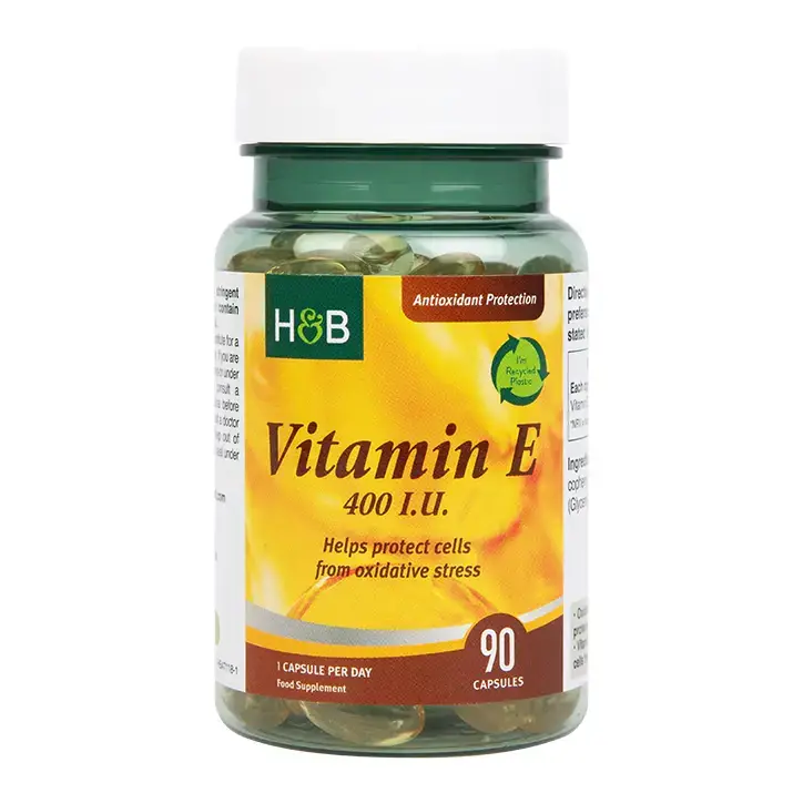 Vitamin E (Vitamin E) 400 IU 90 kapsula HOLLAND & BARRETT