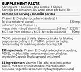 Vitamin E 400 IU | s MCT uljem - 60 kapsula