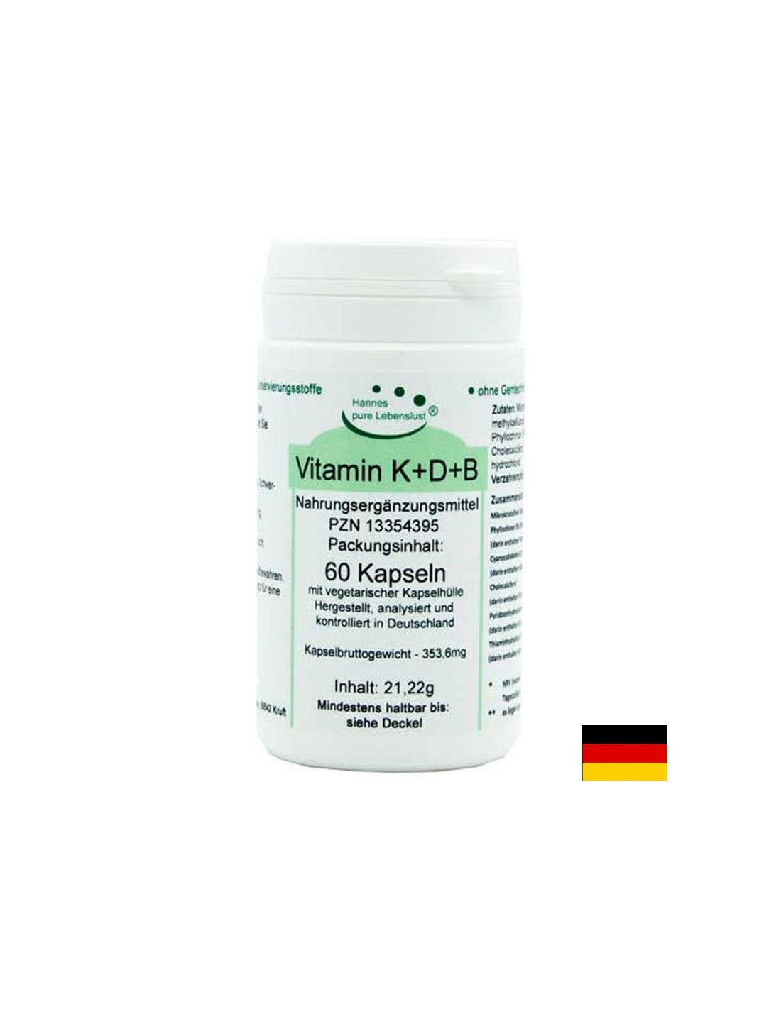 Vitamin K + D + B - Vitamin K + D + B, 60 kapsula El Compra