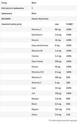 Vitaminski šok | Multivitamin Shot - 80 ml