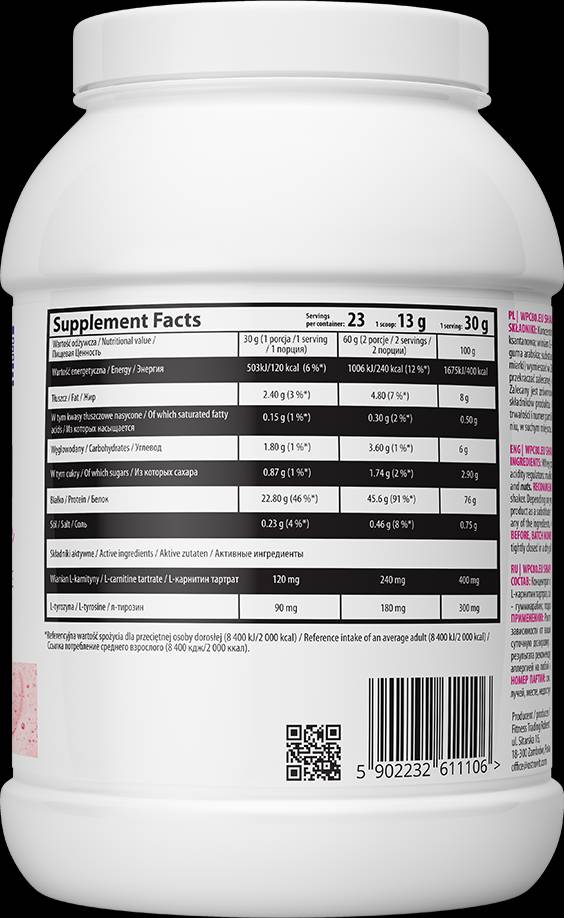 WPC80.eu / Shape protein 700 grama